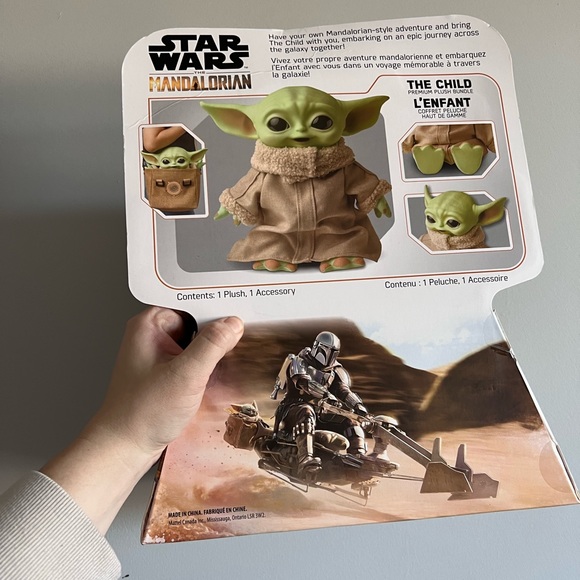 BNIB Star Wars the mandalorian the child baby yoda the plush bundle - Picture 3 of 4